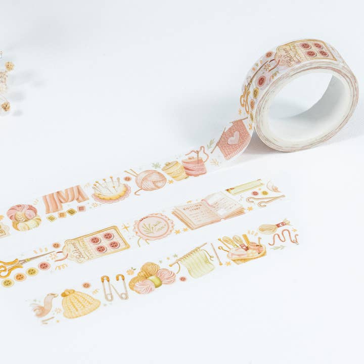 Knitting & Crochet Washi Tape