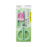 Kokuyo Saxa Scissors Green