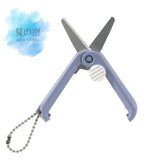 Kutsuwa HiLiNE Portable Mini Scissors Summer Sky