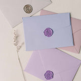 Lavender Flowers Wax Seal Stamp with Handle