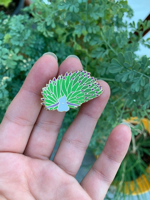 Leaf Sheep Sea Slug Pin