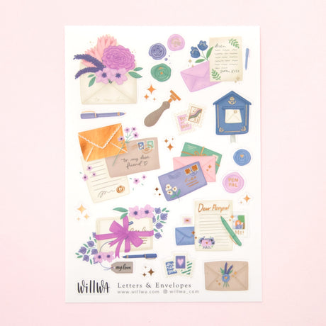 Letters & Envelopes Sticker Sheet