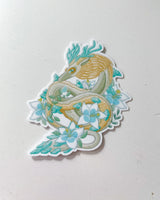 Light Dragon Waterproof Sticker