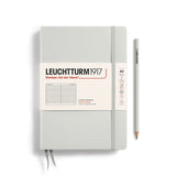 Light Grey Medium Hardcover Notebook