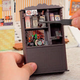 Light Music Bar Diy Miniature House Kit