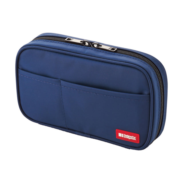 Lihit Lab Book Style Pen Case - Standard - Blue