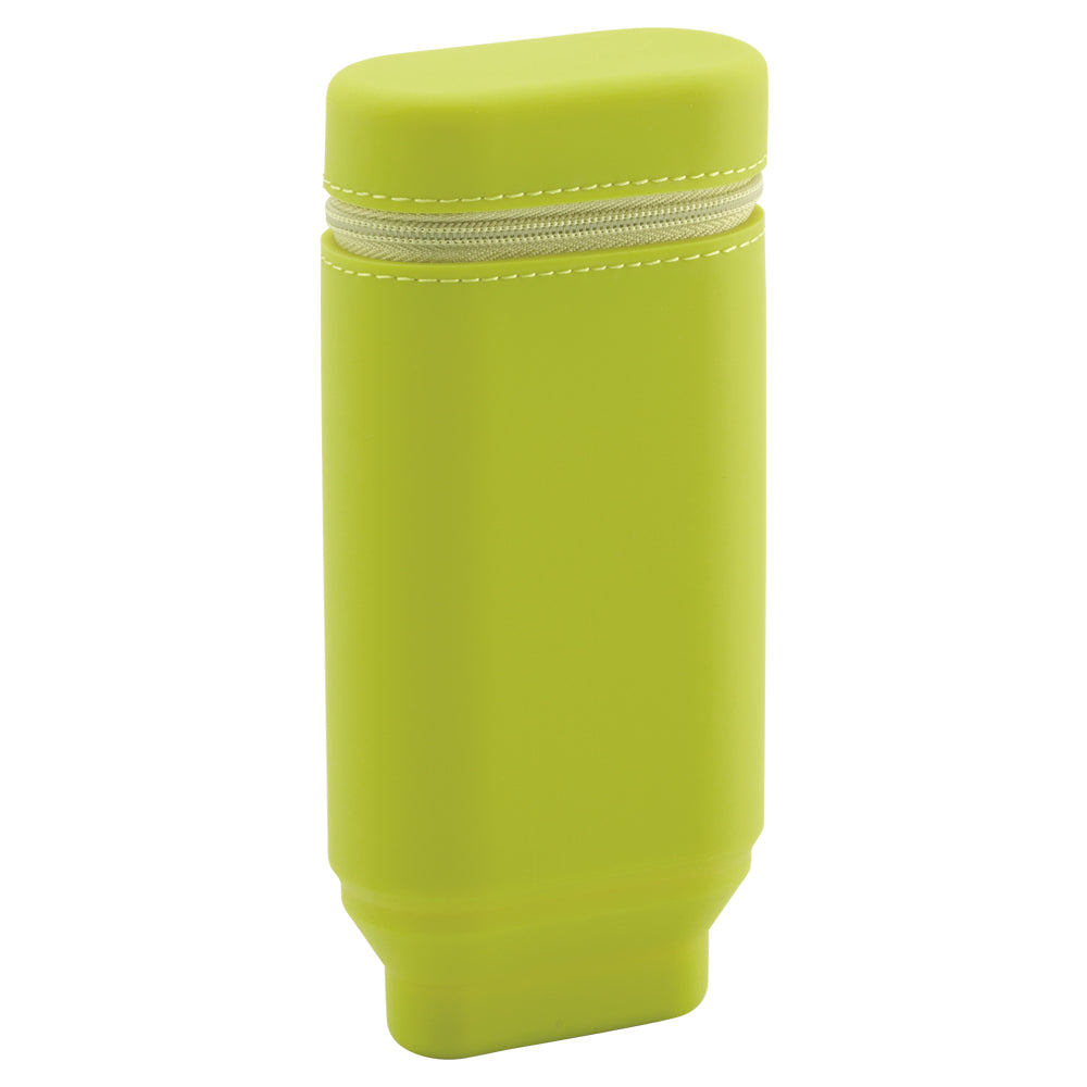 Lihit Lab Smart Fit Stand Pen Case Yellow Green