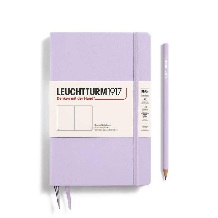 Lilac Hardcover Paperback (B6) Notebook