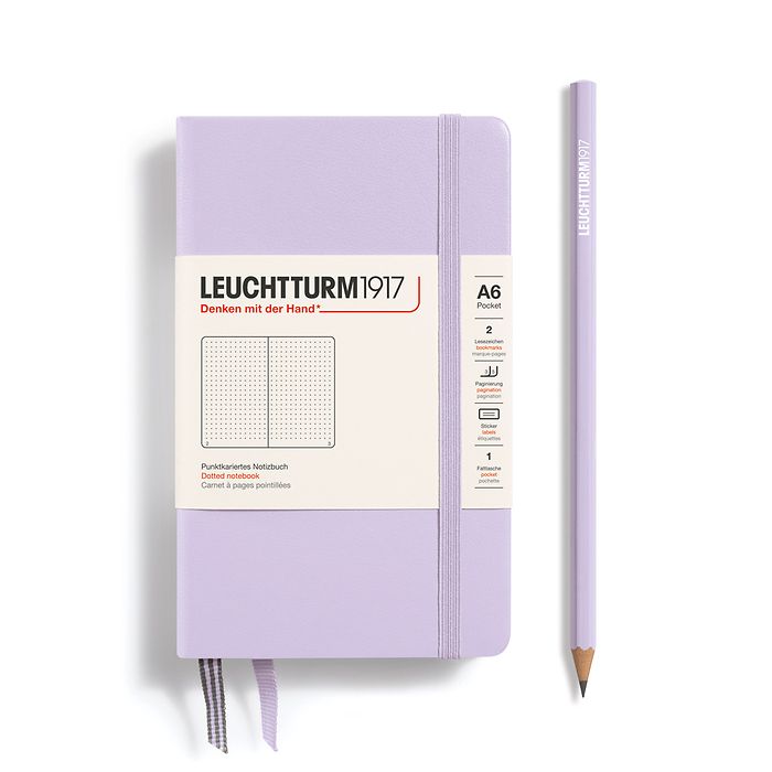 Lilac Hardcover Pocket Notebook