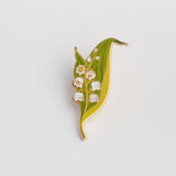 Lily-Of-The-Valley Enamel Pin