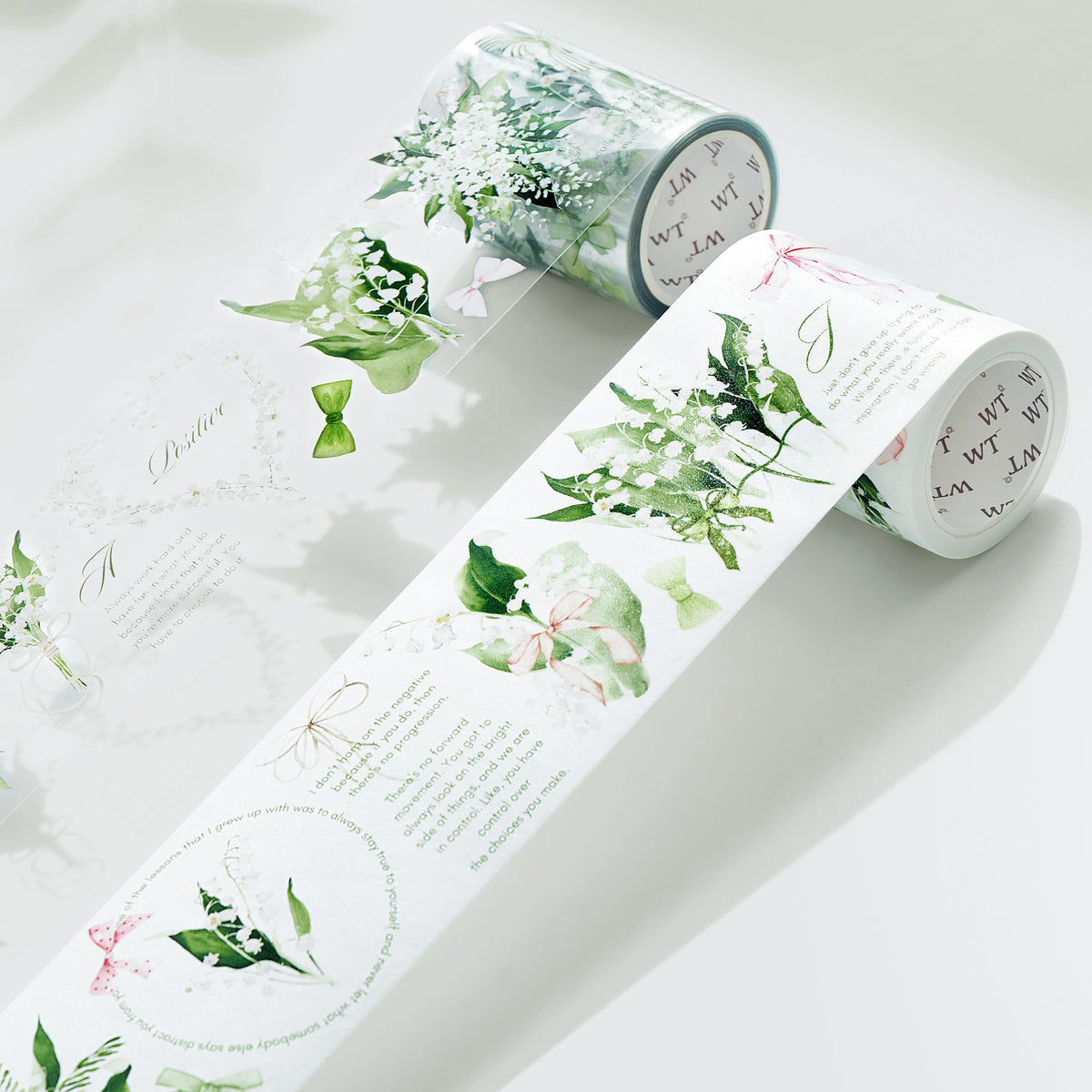 Lily of the Valley Wide Washi / PET Tape