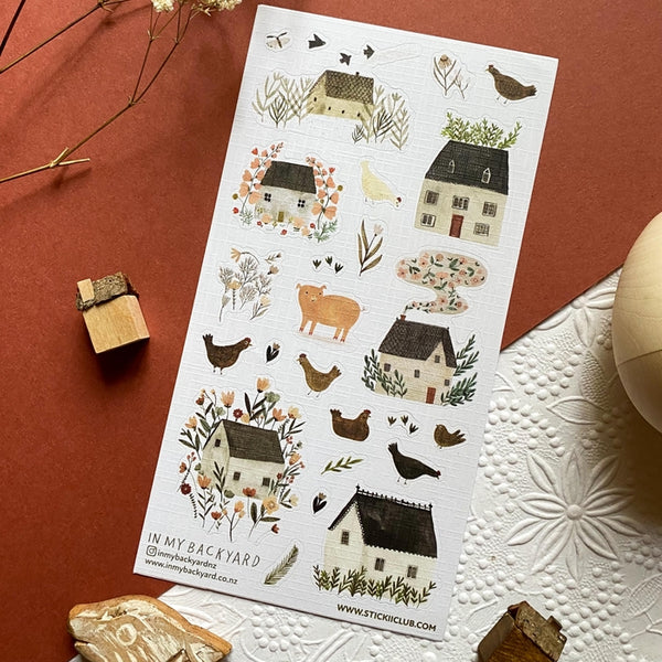 Little Farmhouse Sticker Sheet