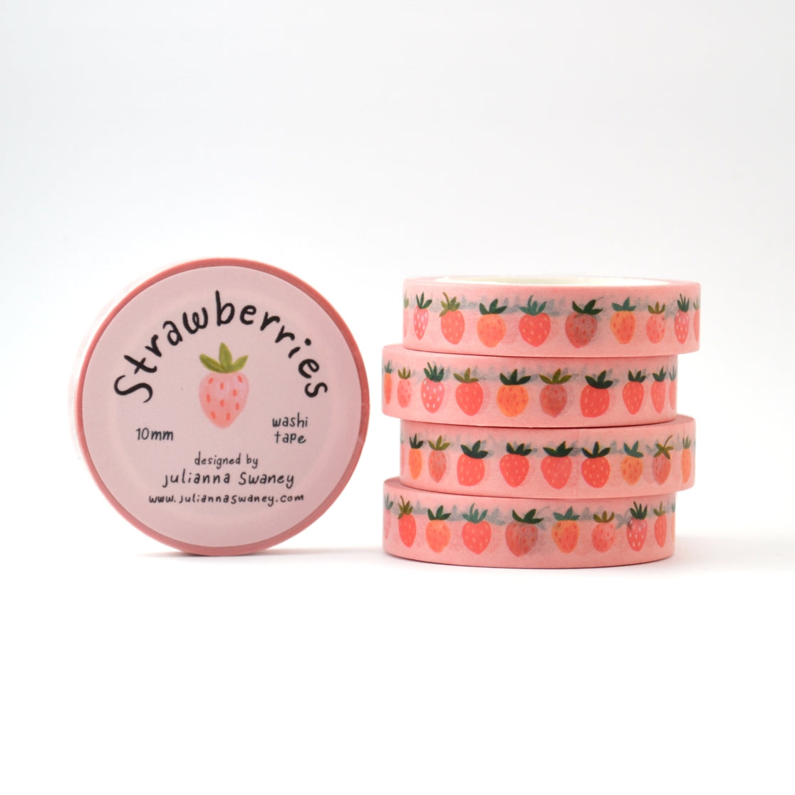 Little Strawberries Washi Tape