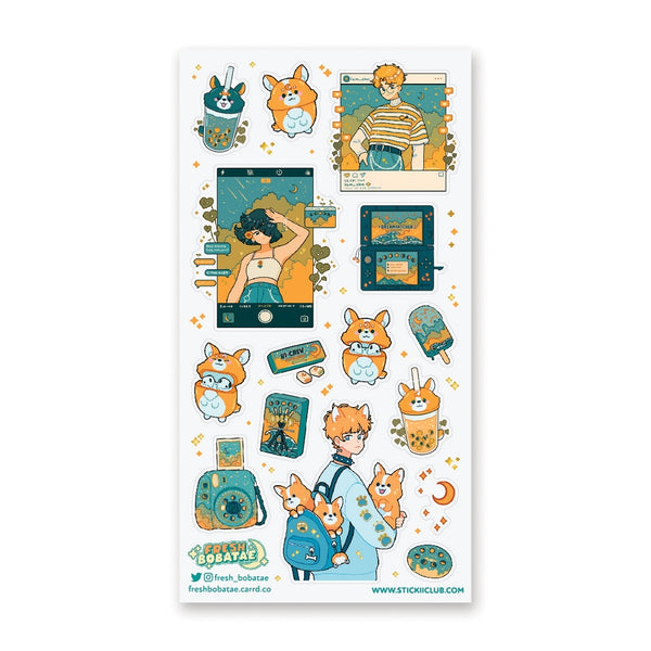 Lo-Fi Life 1 Sticker Sheet