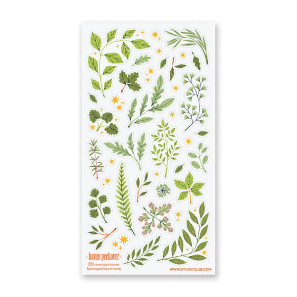 Lovely Leaves Sticker