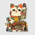 Lucky Cat Sticker