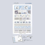 Luludeco Sticker Blue Flower