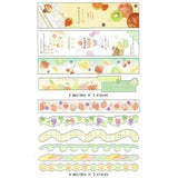 Luludeco Sticker Fruits - Can be used as border, or cut them and use as individual stickers.