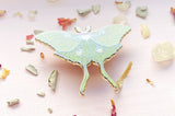 Luna Moth (Actias Luna) Enamel Pin