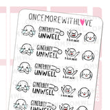 M1012 Generally Unwell Sticker