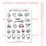 M383 Love Yourself Me Time Sticker