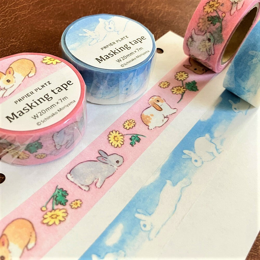 Schinako Moriyama Bunny Clouds Washi Tape