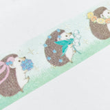 Papier Platz x MILINA Love Hedgehog Washi Tape