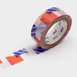 MT Washi Tape Patch Blue/Orange