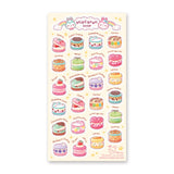 Macaron Shop Sticker Sheet