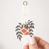 Macrame Plant Hanger Sticker