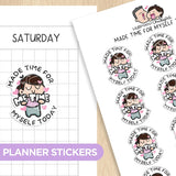 Made Time For Myself Today Planner Stickers