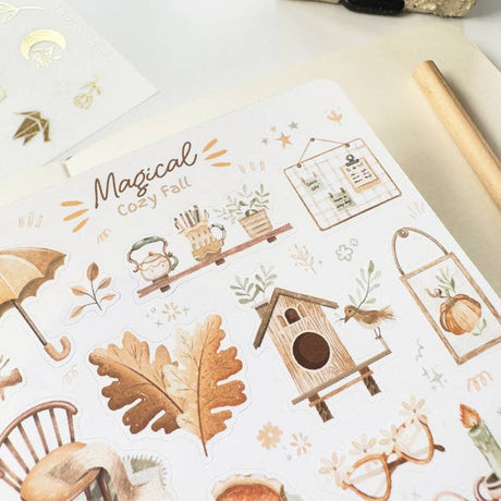 Magical Cozy Fall Sticker Sheet