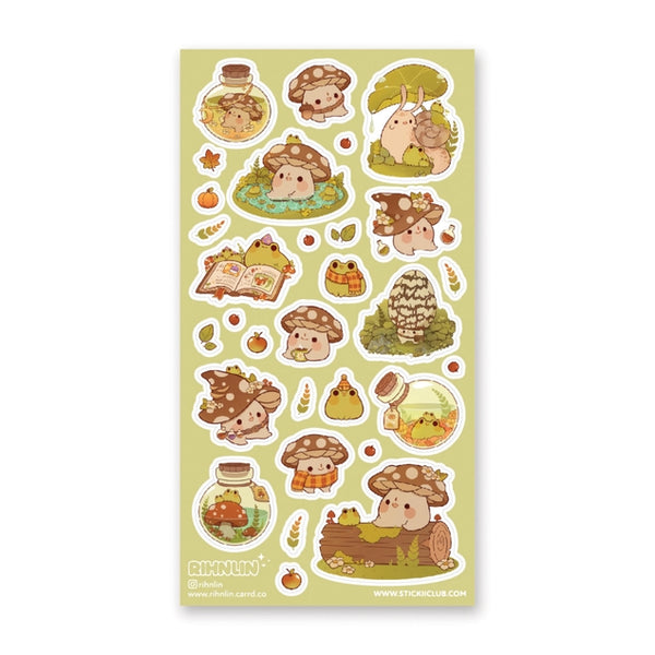 Magical Mushies Sticker Sheet