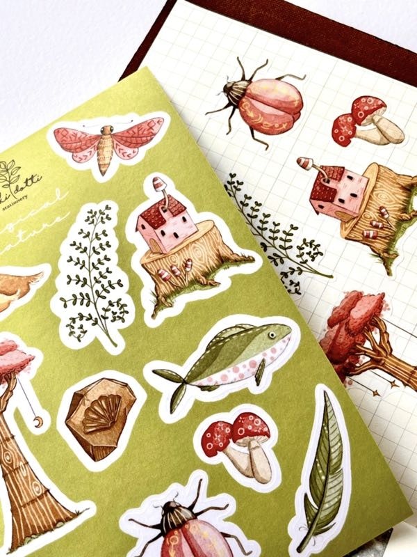 Magical Nature Washi Sticker Sheet