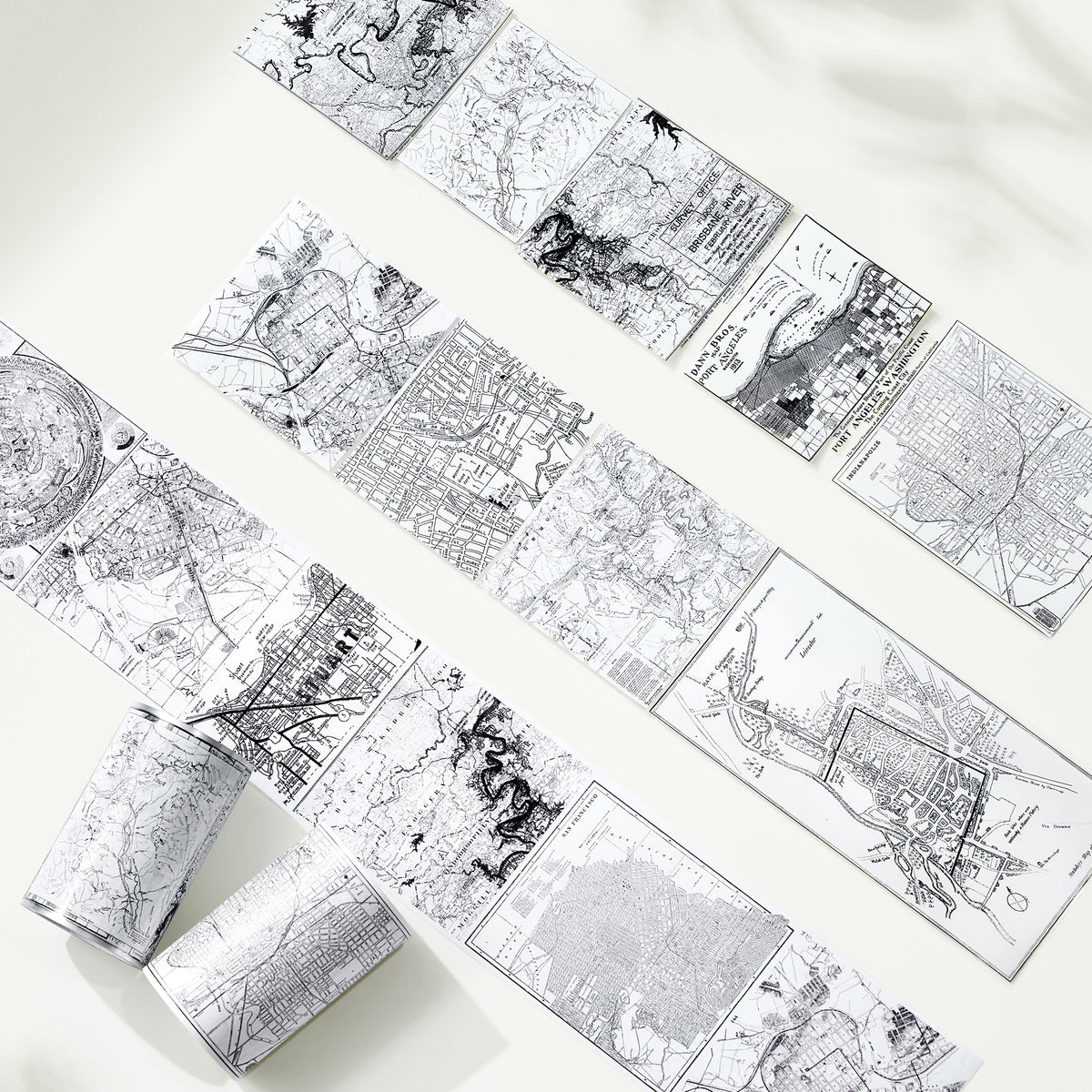 Map Quest Wide Washi / PET Tape