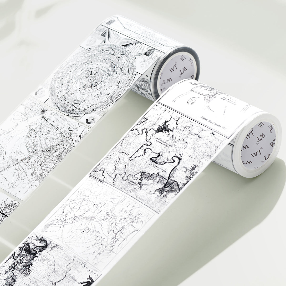 Map Quest Wide Washi / PET Tape