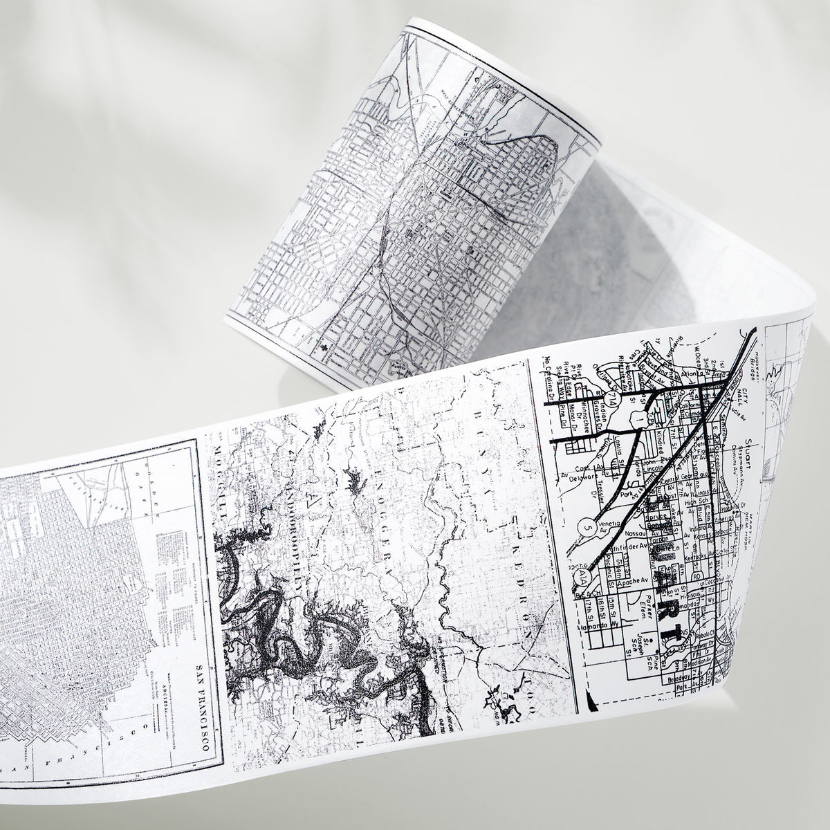 Map Quest Wide Washi / PET Tape