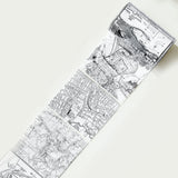 Map Quest Wide Washi / PET Tape