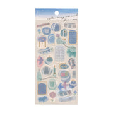 Masking On Seal Pattern Azure (2 sheets)