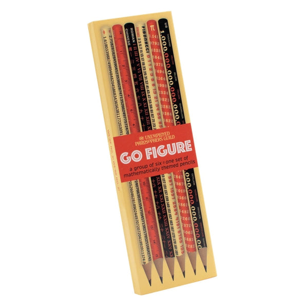 Math Go Figure Pencil Set