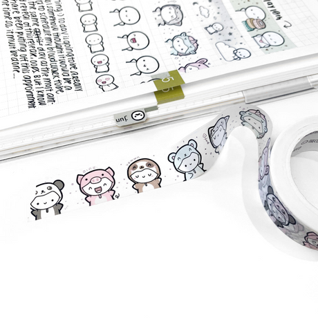 Classic Animal Onesies Washi Tape TheCoffeeMonsterzCO