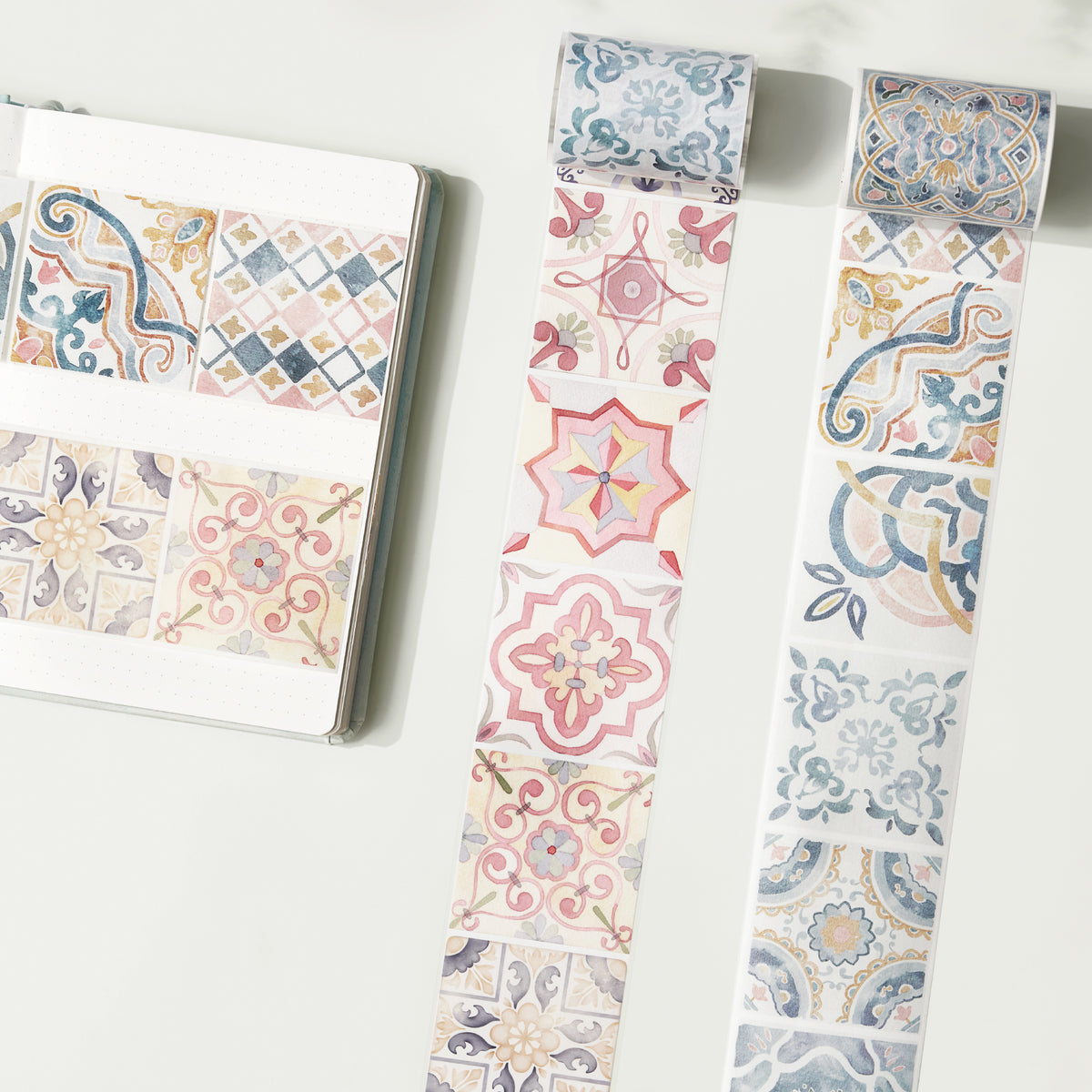 Mediterranean Tiles Wide Washi / PET Tape