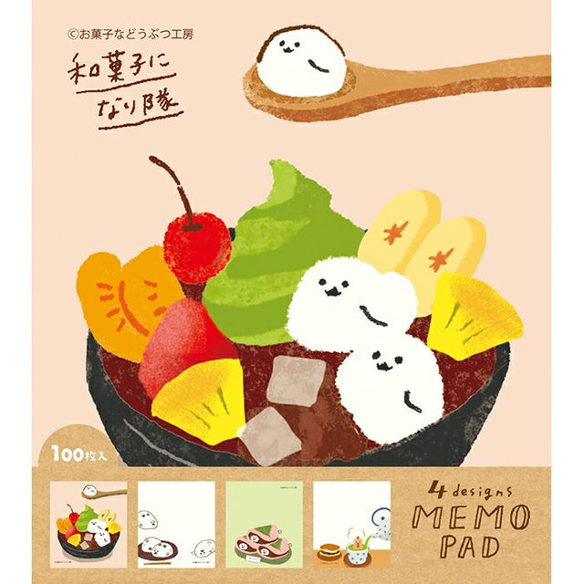 Japanese Sweet Furukawashiko Sweets Animal Workshop Memo Pad