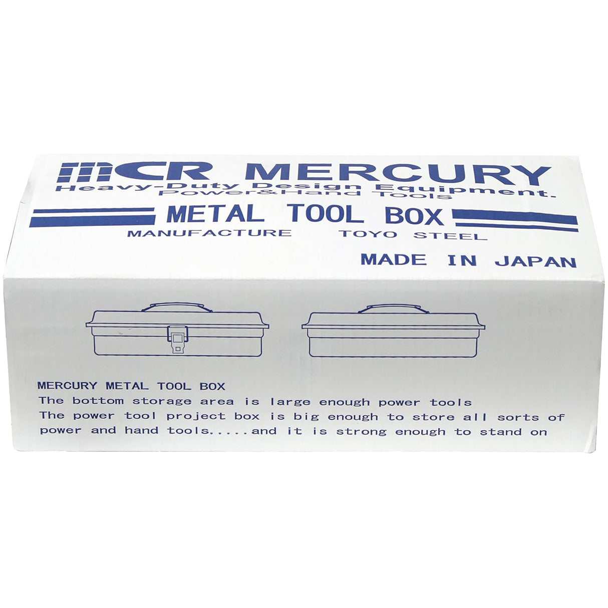 MCR Mercury Tool Box Red Toyo Steel