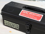 MCR Mercury Tool Box Matte Black - Manufactured by Toyo Steel