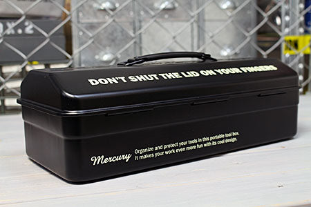 MCR Mercury Tool Box Matte Black - Manufactured by Toyo Steel