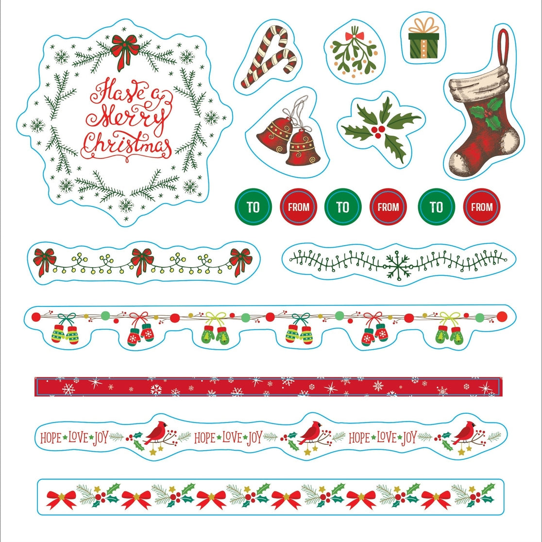 Christmas Sticker Book