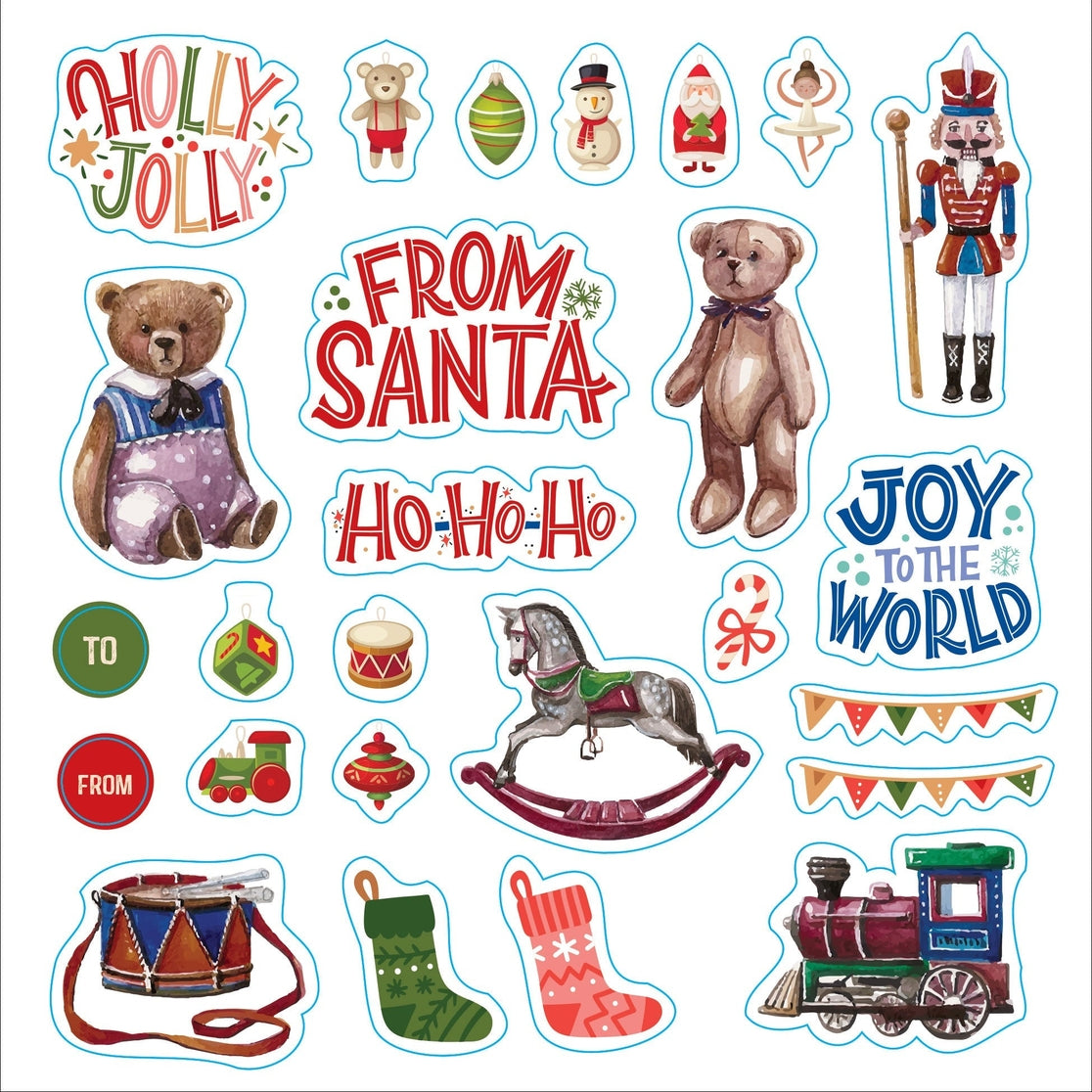 Christmas Sticker Book