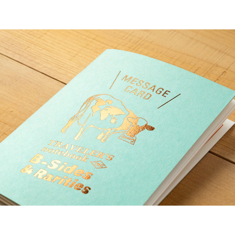 TRAVELER'S Notebook Message Card (Passport Size)