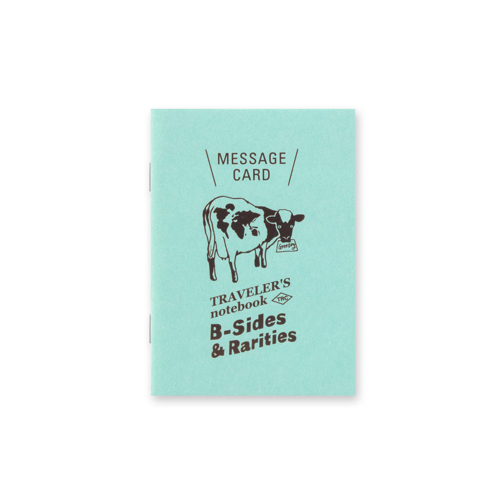 TRAVELER'S Notebook Message Card (Passport Size)